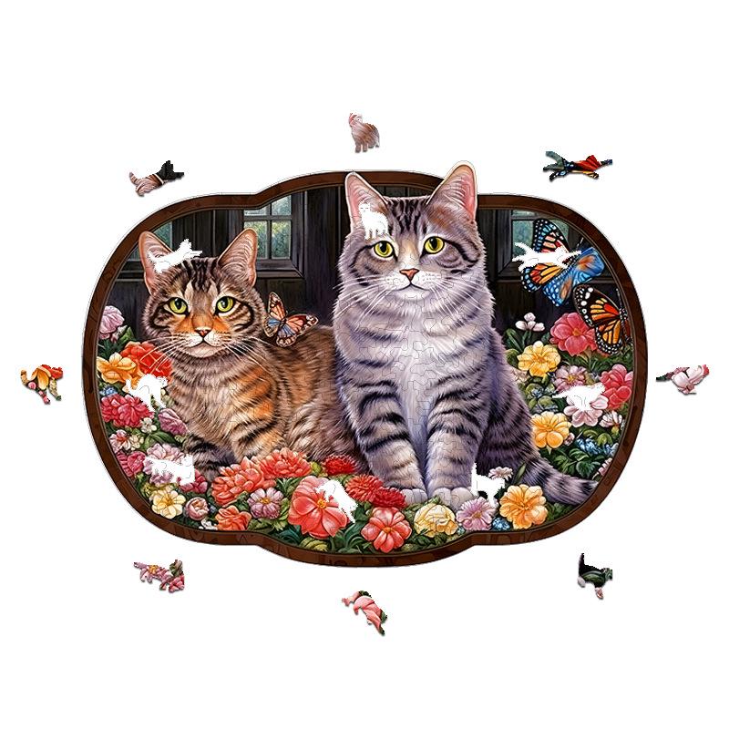 Неправильный 3D Деревянный Пазл Животное Игрушка Exclusive Paper Box Flower Cat A5
Неправильный 3D Деревянный Пазл Животное Игрушка Exclusive Paper Box Flower Cat A5