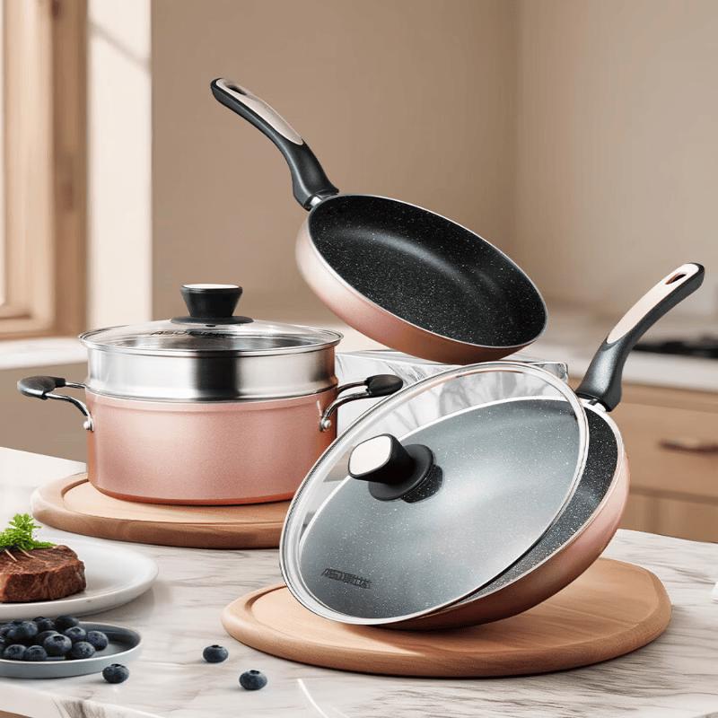 ASD Non-Stick Cookware Set with Steamer
ASD Non-Stick Cookware Set with Steamer