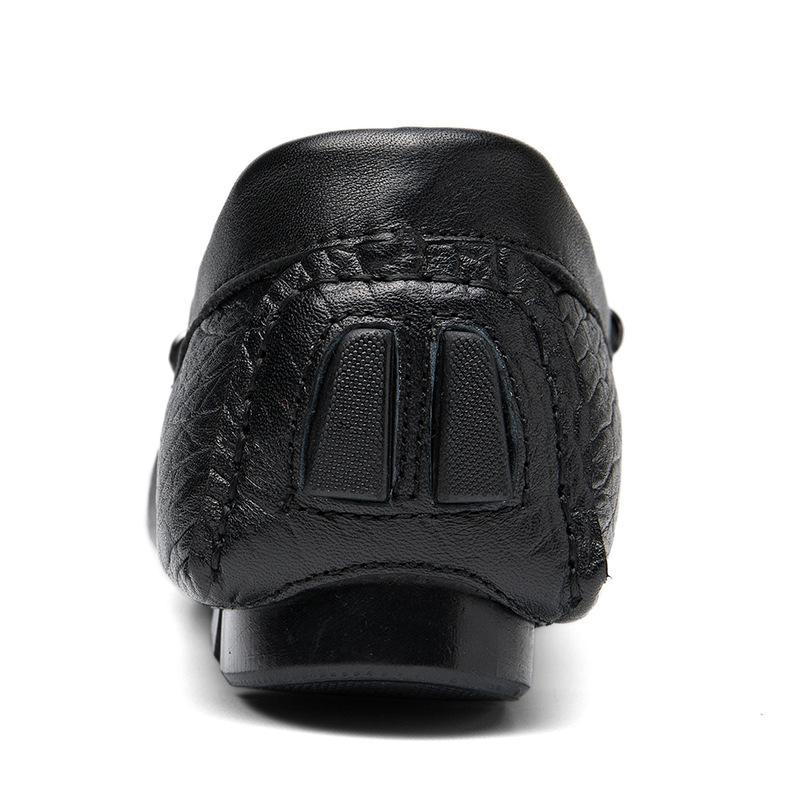 Men s round head casual single shoes sleeve Doudou shoes breathable flat heel light first layer cowhide large size 36 чорний
Men s round head casual single shoes sleeve Doudou shoes breathable flat heel light first layer cowhide large size 36 чорний