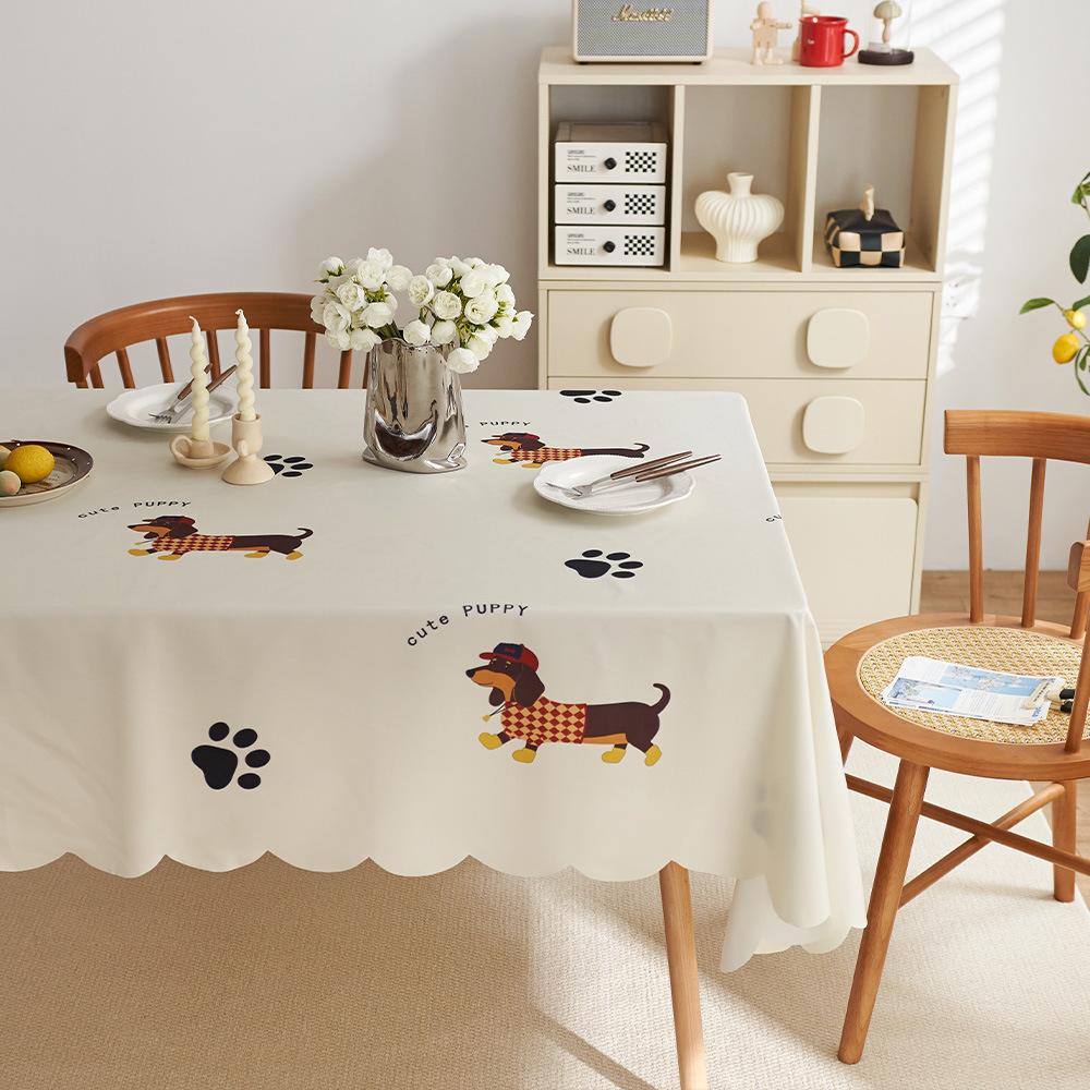 Waterproof Dopamine Dachshund Special-Shaped Table Cloth, Desk Coffee Table, High-End Coffee Table Mat, Tablecloth, Decorative Fabric 40x60
Waterproof Dopamine Dachshund Special-Shaped Table Cloth, Desk Coffee Table, High-End Coffee Table Mat, Tablecloth, Decorative Fabric 40x60