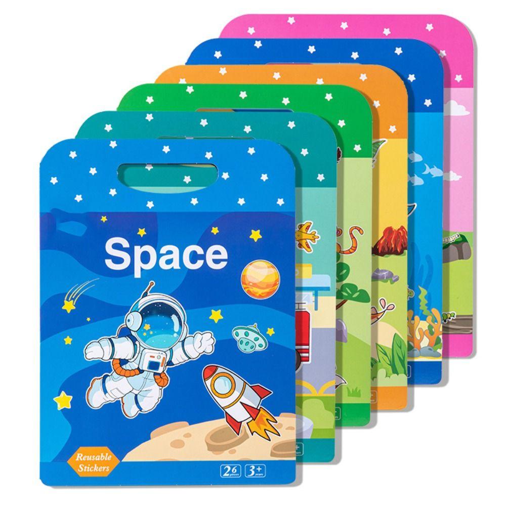 Cartoon Animal Children s Sticker Book Multiple Scenarios DIY Puzzle Stickers Kids Gift style C
Cartoon Animal Children s Sticker Book Multiple Scenarios DIY Puzzle Stickers Kids Gift style C