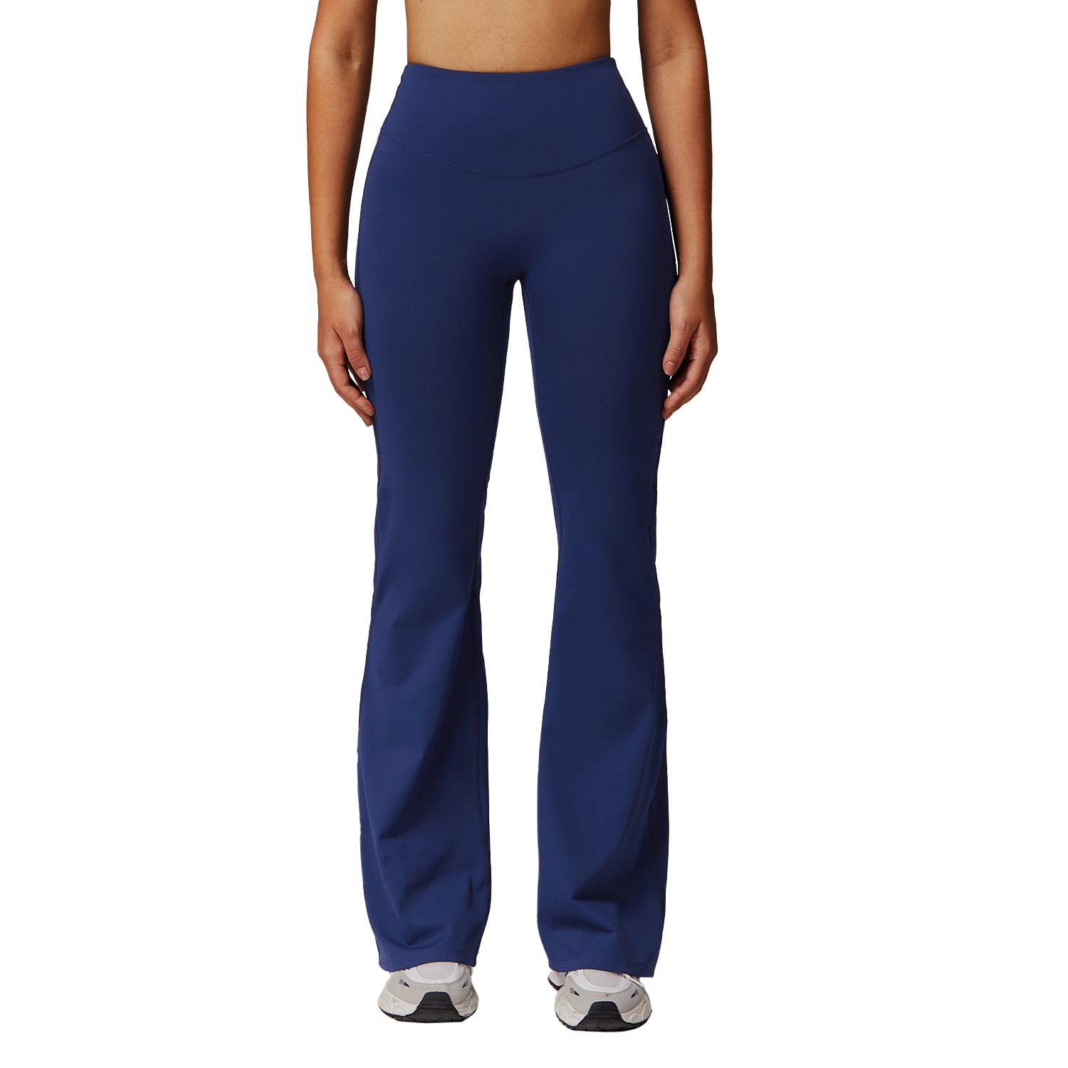 Tight Yoga Pants For Women, Slightly Flared Wide Leg Running Sports Pants, High Waisted Fitness Bell Bottoms For Women S темно-синього кольору
Tight Yoga Pants For Women, Slightly Flared Wide Leg Running Sports Pants, High Waisted Fitness Bell Bottoms For Women S темно-синього кольору