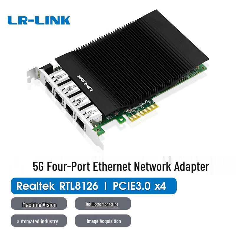 LR-LINK LRES2680PT-4RJ45 Industrial 5G PCIe Network Card (CN version)
LR-LINK LRES2680PT-4RJ45 Industrial 5G PCIe Network Card (CN version)