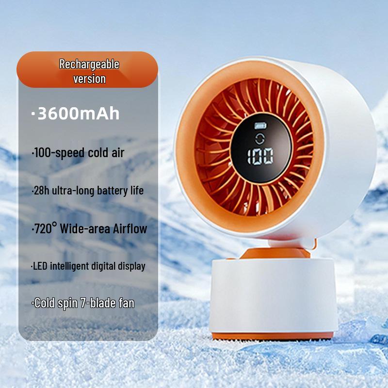 Smile Face Air Circulation Fan with Shaking Head, LED Display, and 25dB Silent Operation for Desktop Cooling 3600mAh
Smile Face Air Circulation Fan with Shaking Head, LED Display, and 25dB Silent Operation for Desktop Cooling 3600mAh