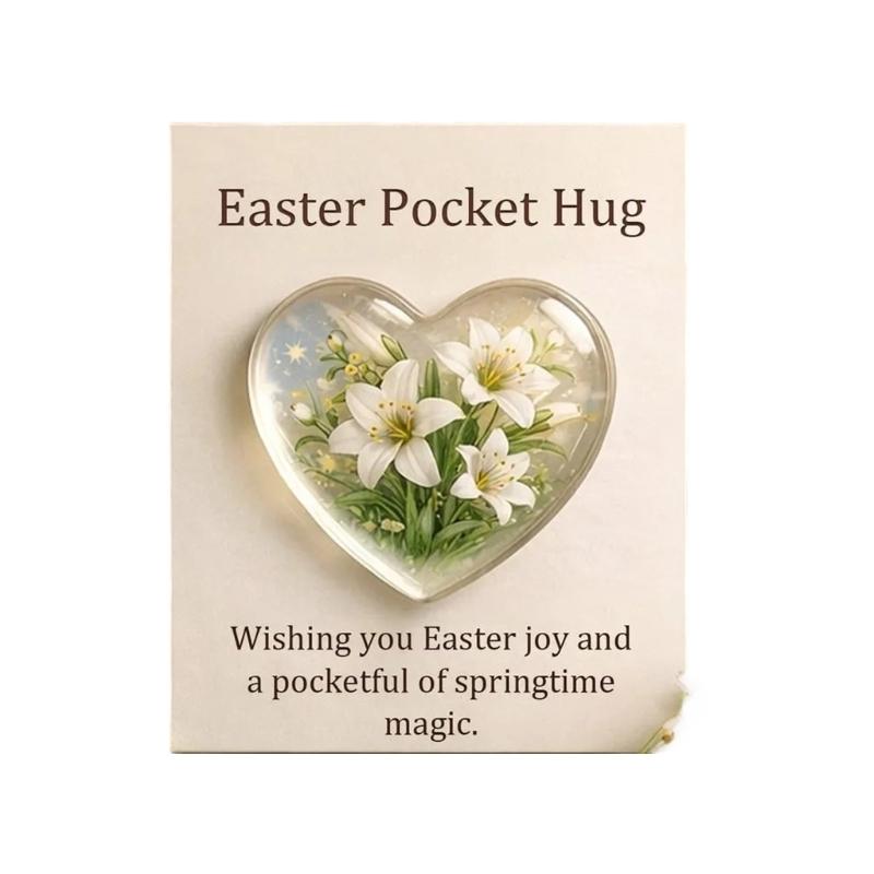 User Friendly Resin Pocket Hug Card For Quiet Emotional Messages Perfect For Easter Birthdays And Sustainable Gifting
User Friendly Resin Pocket Hug Card For Quiet Emotional Messages Perfect For Easter Birthdays And Sustainable Gifting