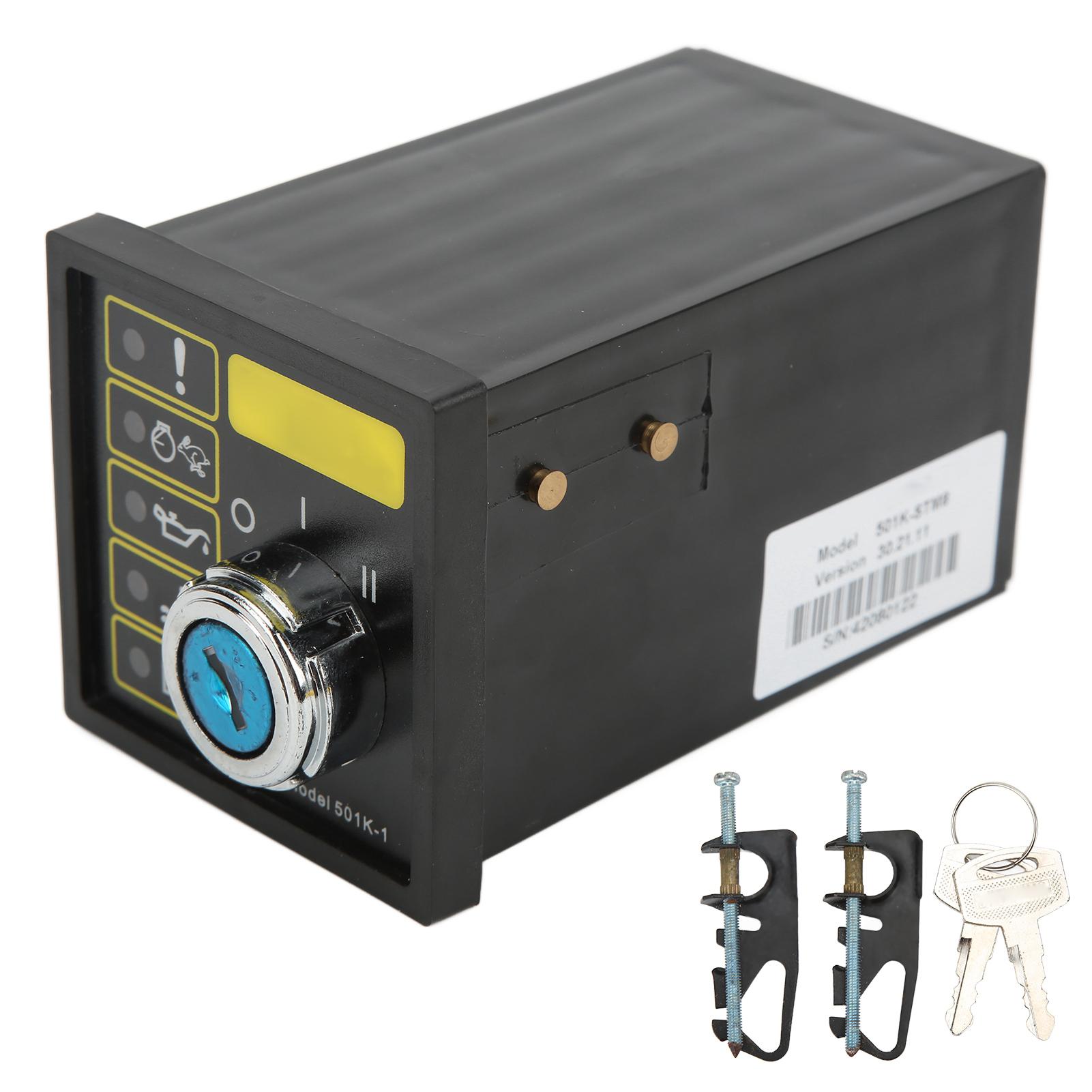 501KSTM8 Generator Set Controller Manual Key Start Generator Controller with Protection Function
501KSTM8 Generator Set Controller Manual Key Start Generator Controller with Protection Function