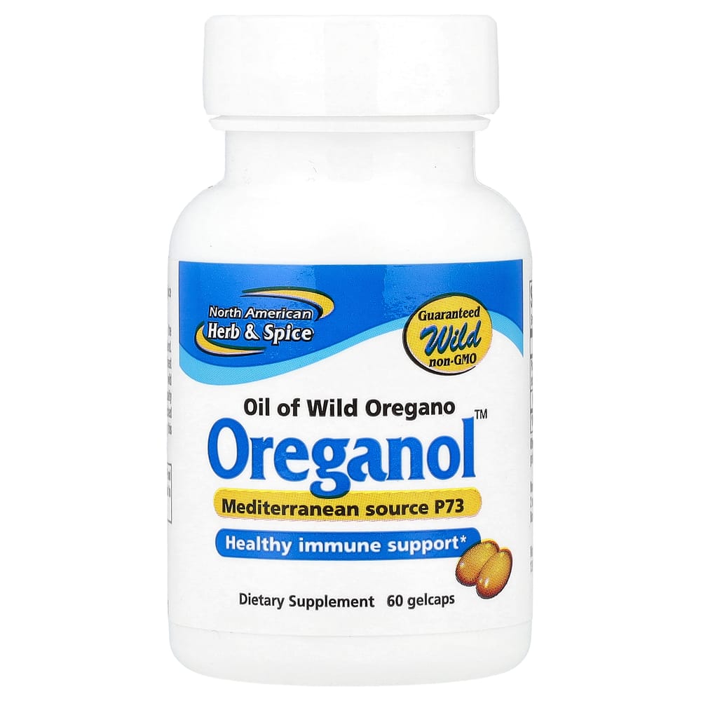 North American Herb & Spice Oreganol P73, 60 Softgels 60 pcs - 1 ea
North American Herb & Spice Oreganol P73, 60 Softgels 60 pcs - 1 ea