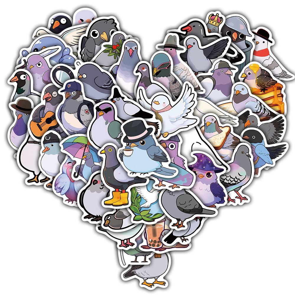50PCS Pigeon Pigeon Sticker Cartoon Aesthetic Personalized Laptop DIY Bicycle Phone Suitcase Stationery Supplies Stickers
50PCS Pigeon Pigeon Sticker Cartoon Aesthetic Personalized Laptop DIY Bicycle Phone Suitcase Stationery Supplies Stickers