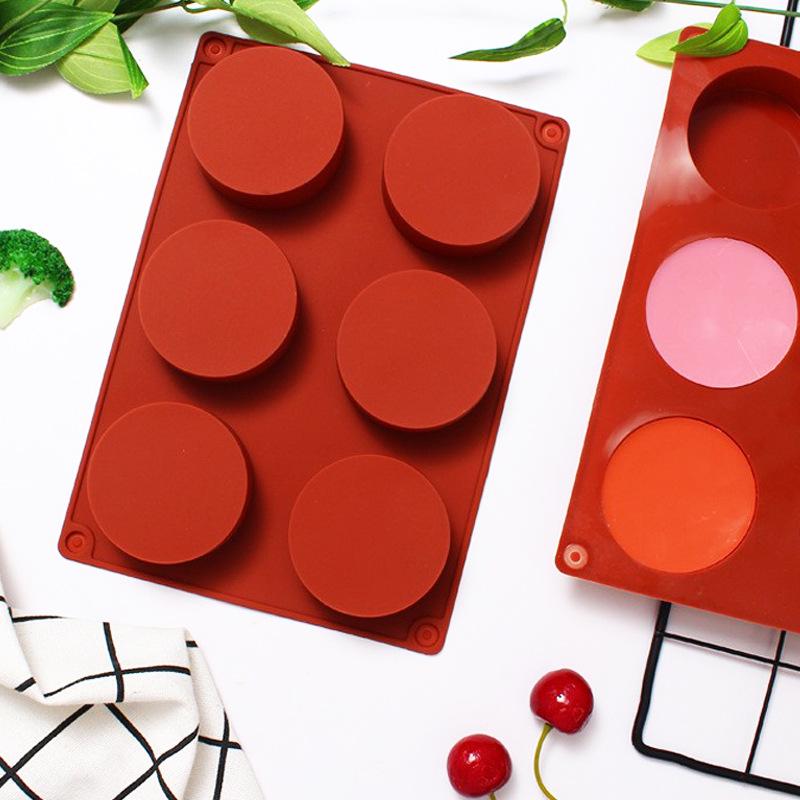 DIY Cookie & Pastry Mold - 6 Small Cylinder Shapes for Cakes & Chocolates кирпич красный
DIY Cookie & Pastry Mold - 6 Small Cylinder Shapes for Cakes & Chocolates кирпич красный