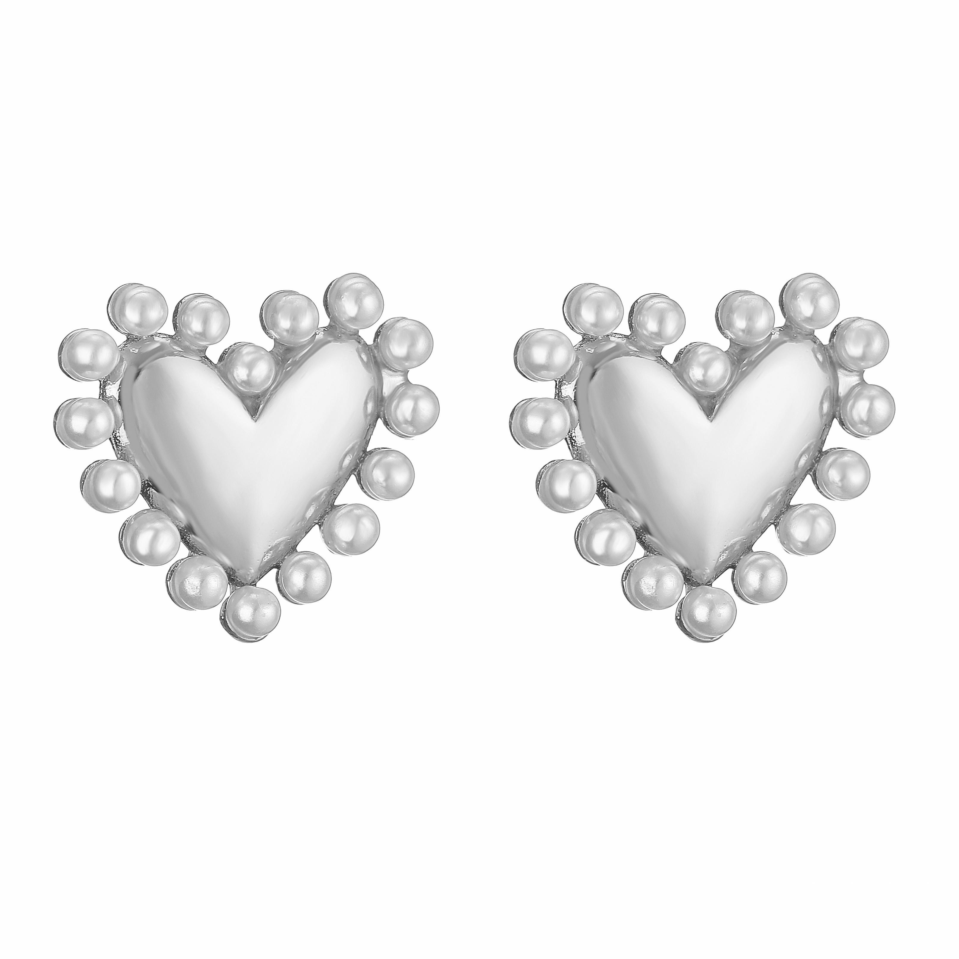 HECHENG,Elegant Heart Pearl Choker Zircon Set For Women Gold Color Pendant Necklace Earrings Set Fashion Party Gift
HECHENG,Elegant Heart Pearl Choker Zircon Set For Women Gold Color Pendant Necklace Earrings Set Fashion Party Gift
