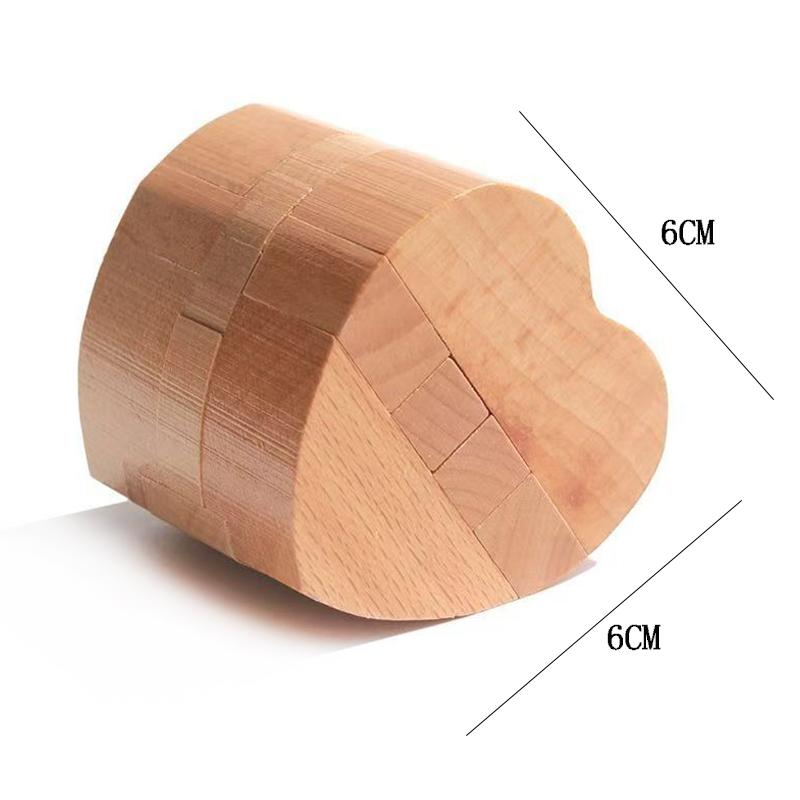 Heart Shaped Luban Lock Secret Box to Hide Stuff Wooden Brain Teaser Puzzles for Adults Kids IQ Logic Test Surprise Gifts
Heart Shaped Luban Lock Secret Box to Hide Stuff Wooden Brain Teaser Puzzles for Adults Kids IQ Logic Test Surprise Gifts