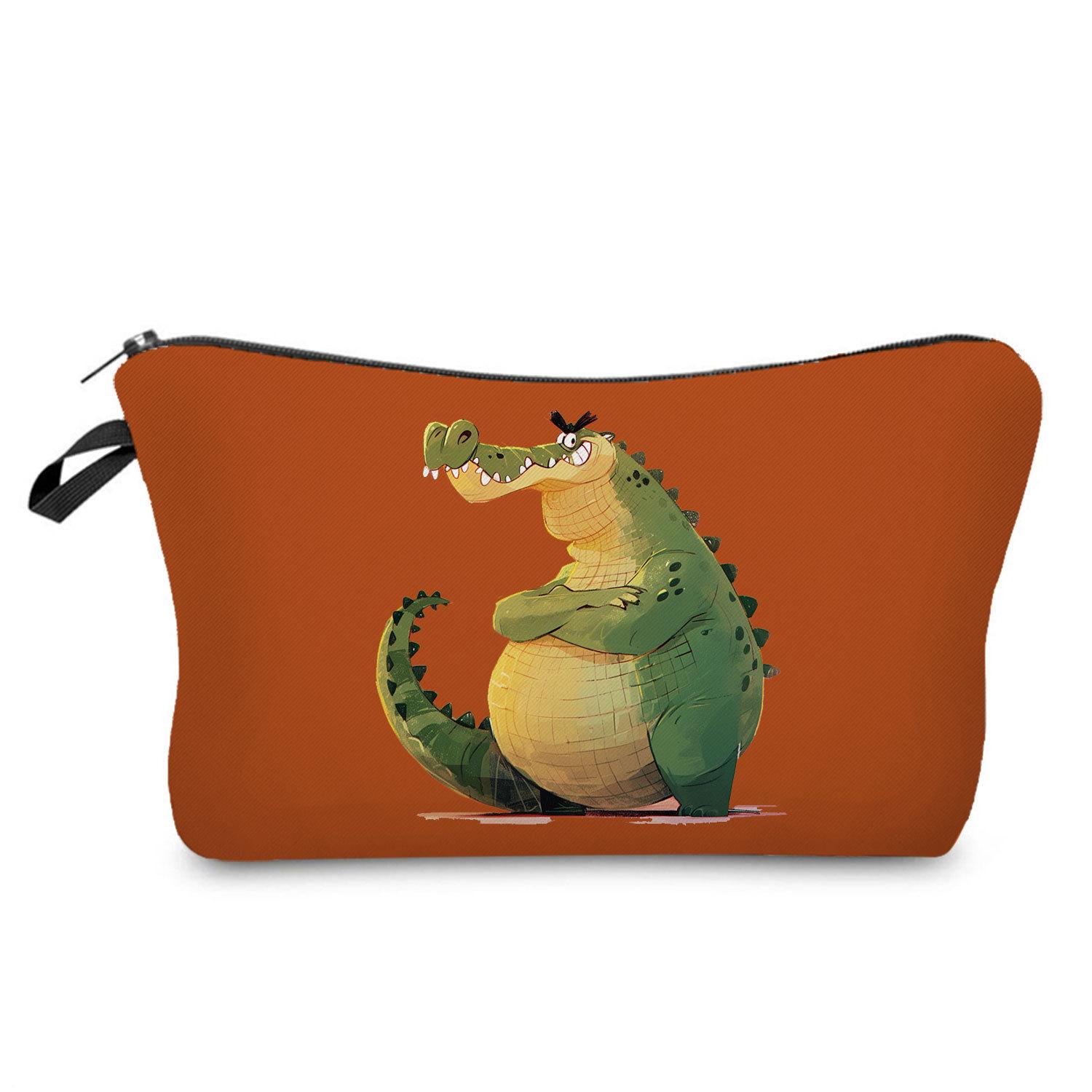 Women Cute crocodile Print Cosmetic Bag Toiletries Organize Travel Storage Case 6842 KTB
Women Cute crocodile Print Cosmetic Bag Toiletries Organize Travel Storage Case 6842 KTB