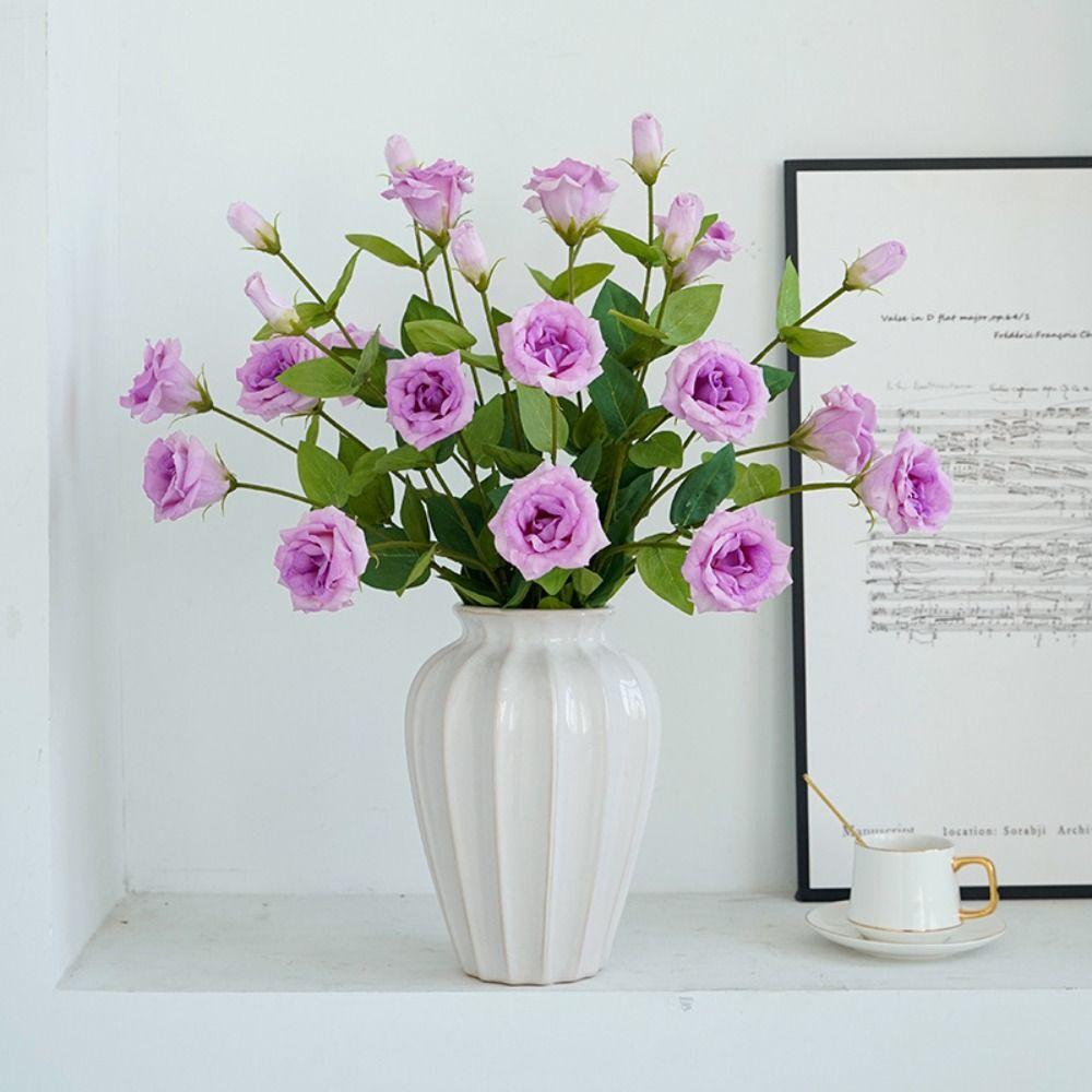 Large Simulation Lisianthus Flower Real Touch Fake Flower Home Living Room Decor фіолетовий
Large Simulation Lisianthus Flower Real Touch Fake Flower Home Living Room Decor фіолетовий