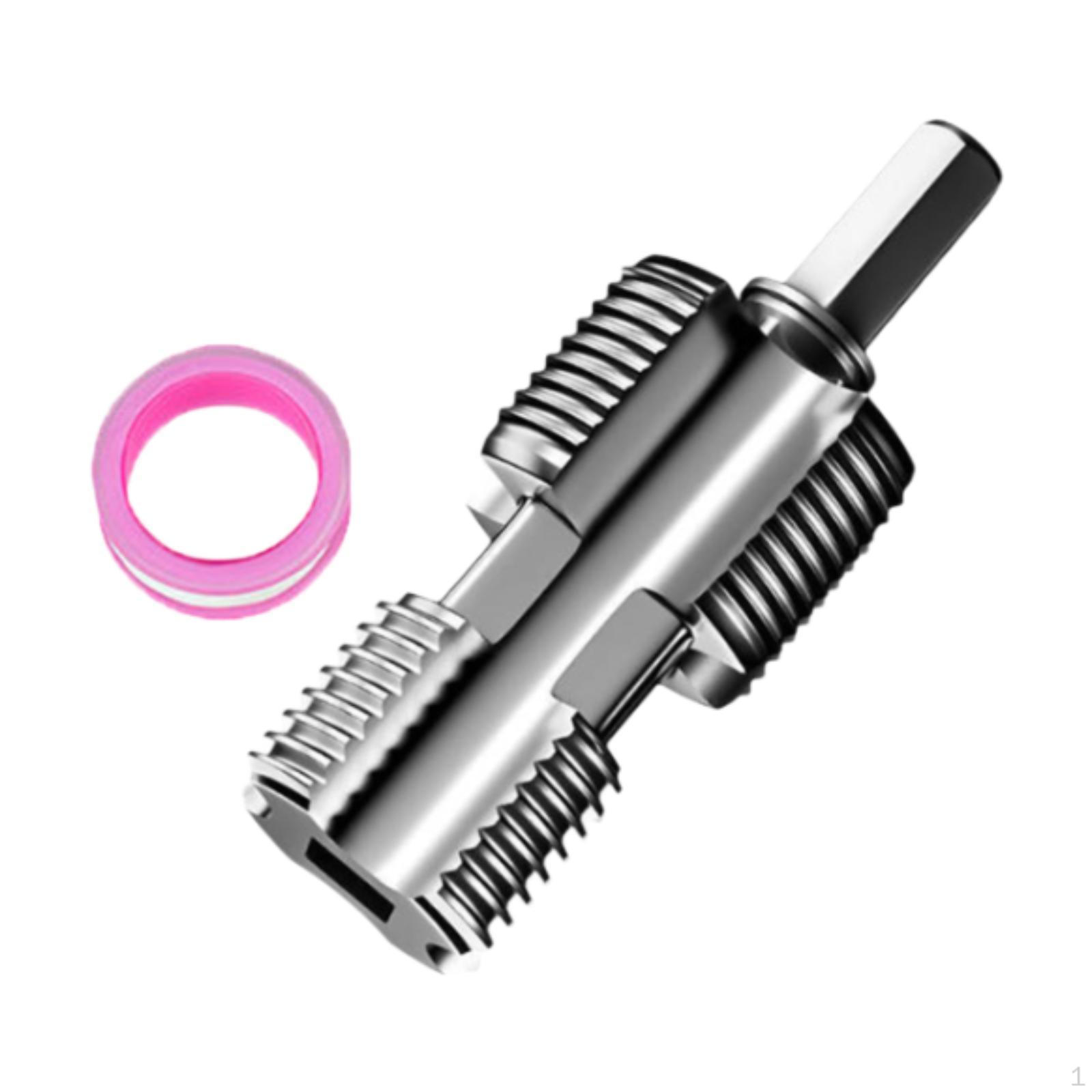 Pipe Threader Set for Electric Drill Kitchen Home Maintenance Toilet Renovation Professional
Pipe Threader Set for Electric Drill Kitchen Home Maintenance Toilet Renovation Professional