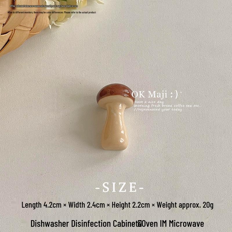 Exquisite Ceramic Mushroom Chopstick Rest Holder - Cute and Creative Chopstick Pillow Tray Mushroom
Exquisite Ceramic Mushroom Chopstick Rest Holder - Cute and Creative Chopstick Pillow Tray Mushroom