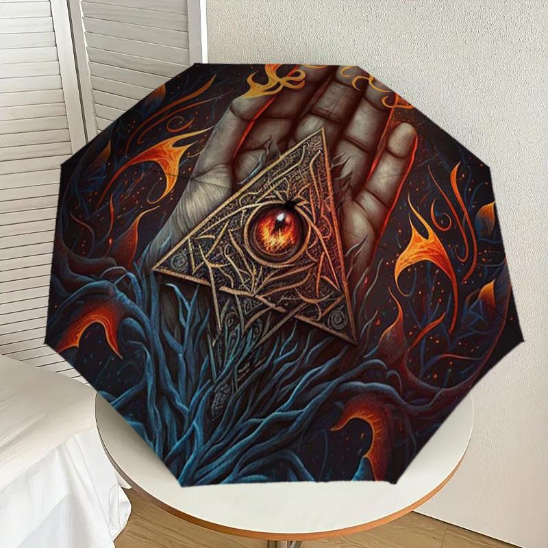 1pc Eagle Eye Symbolic Artwork Umbrella with Plastic Handle,Suitable for All Seasons Home Travel Outdoor UmbrellaDD536
1pc Eagle Eye Symbolic Artwork Umbrella with Plastic Handle,Suitable for All Seasons Home Travel Outdoor UmbrellaDD536