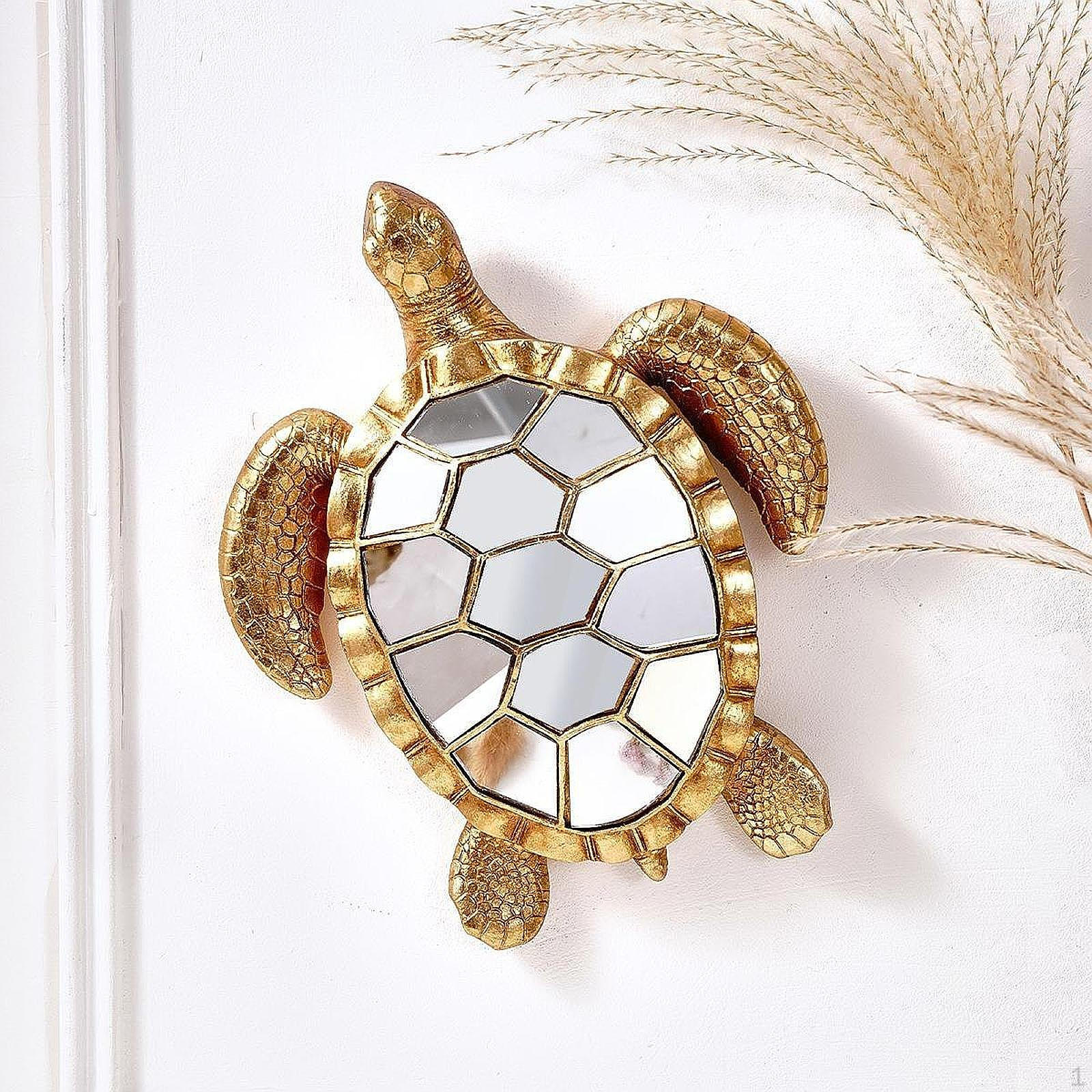 Turtle Wall Sculpture Accessories Resin Gold Decorative Hallway Collection Mirror Glass Fireplace
Turtle Wall Sculpture Accessories Resin Gold Decorative Hallway Collection Mirror Glass Fireplace