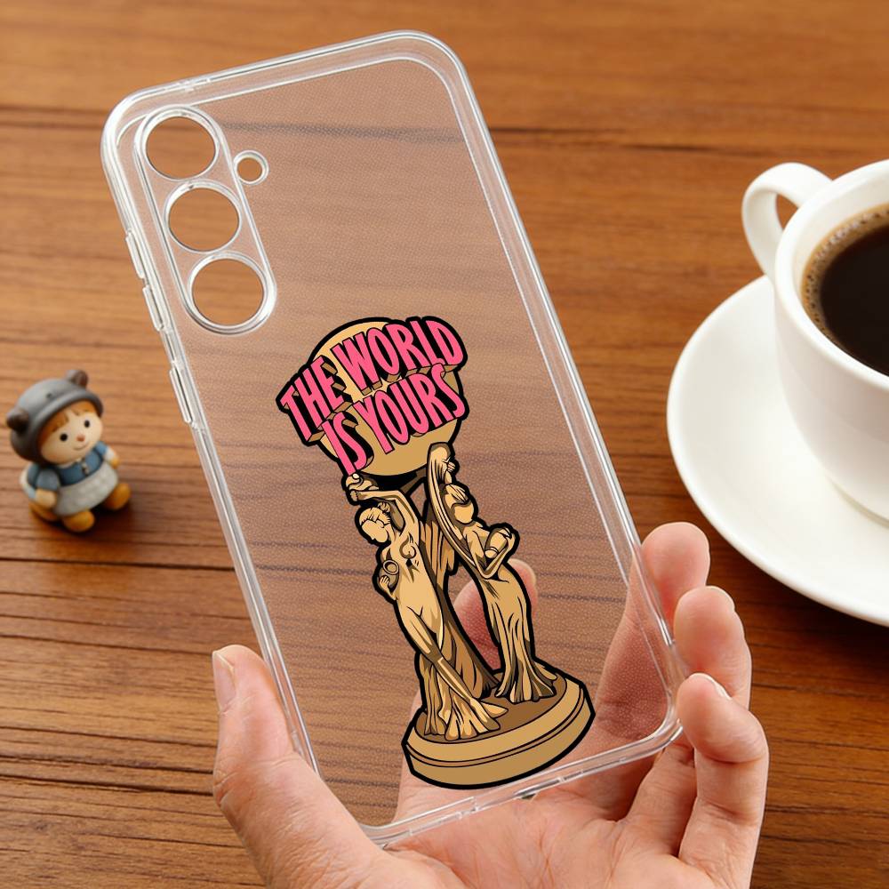 T-The World Is Yours S-S-Scarfaces phone Case For Samsung S25,24,21,22,23,30,Ultra,20,Plus,Fe,Lite,Note Transparent Cover Samsung S21
T-The World Is Yours S-S-Scarfaces phone Case For Samsung S25,24,21,22,23,30,Ultra,20,Plus,Fe,Lite,Note Transparent Cover Samsung S21