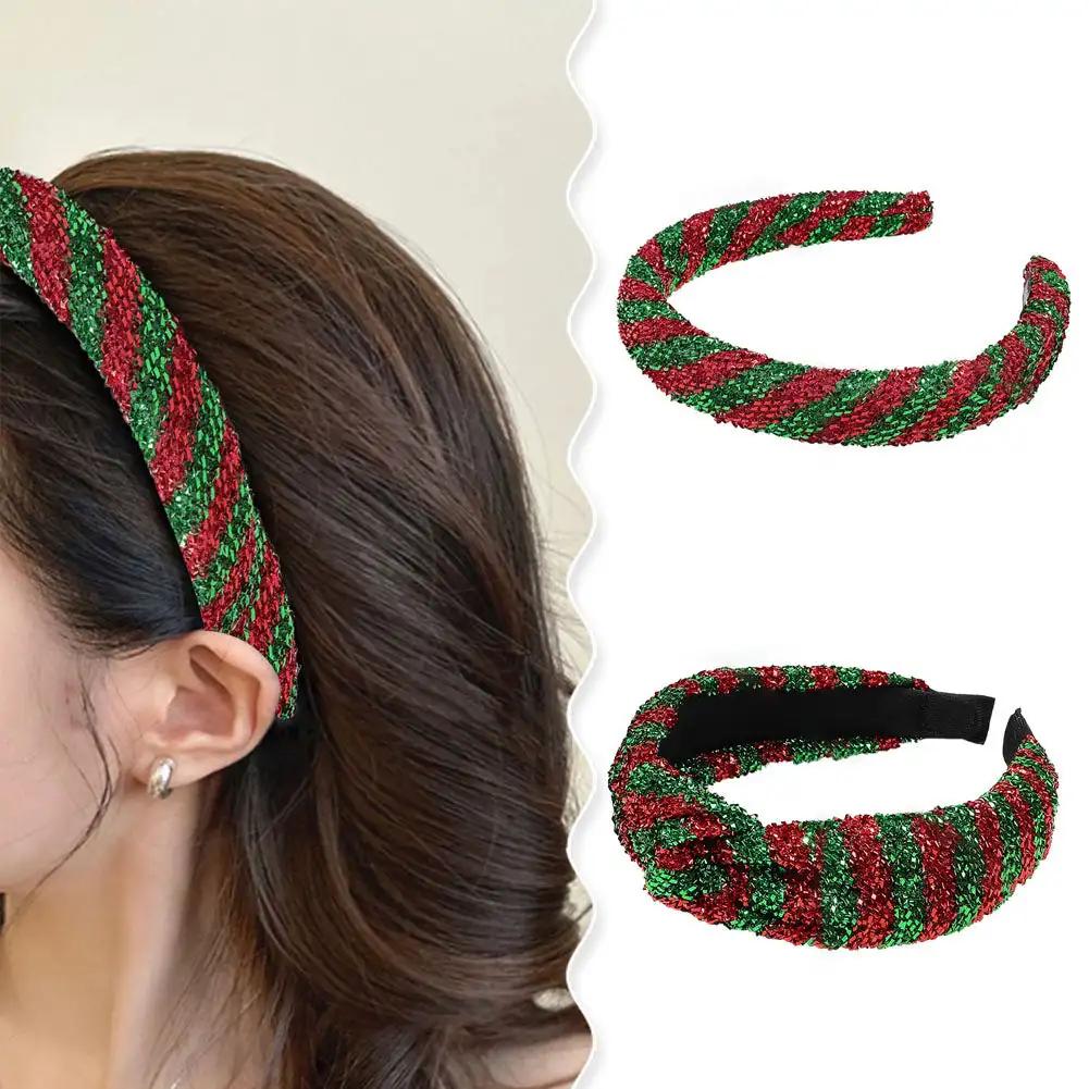 1Pc Christmas Striped Hair Bands Headwear Elastic Hair Scrunchies Rubber Band Headband Christmas Women Hair Accessories
1Pc Christmas Striped Hair Bands Headwear Elastic Hair Scrunchies Rubber Band Headband Christmas Women Hair Accessories