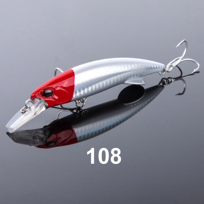 NOEBY Integrated Steel Wire Minnow Lure - Sinking Artificial Sea Fishing Bait 90mm/46g
NOEBY Integrated Steel Wire Minnow Lure - Sinking Artificial Sea Fishing Bait 90mm/46g
