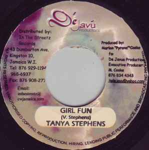 7inch Record TANYA STEPHENS - Girl Fun NONE Dé Javú Product 2002 Jamaica Reggae, Ska & Dub Used
7inch Record TANYA STEPHENS - Girl Fun NONE Dé Javú Product 2002 Jamaica Reggae, Ska & Dub Used