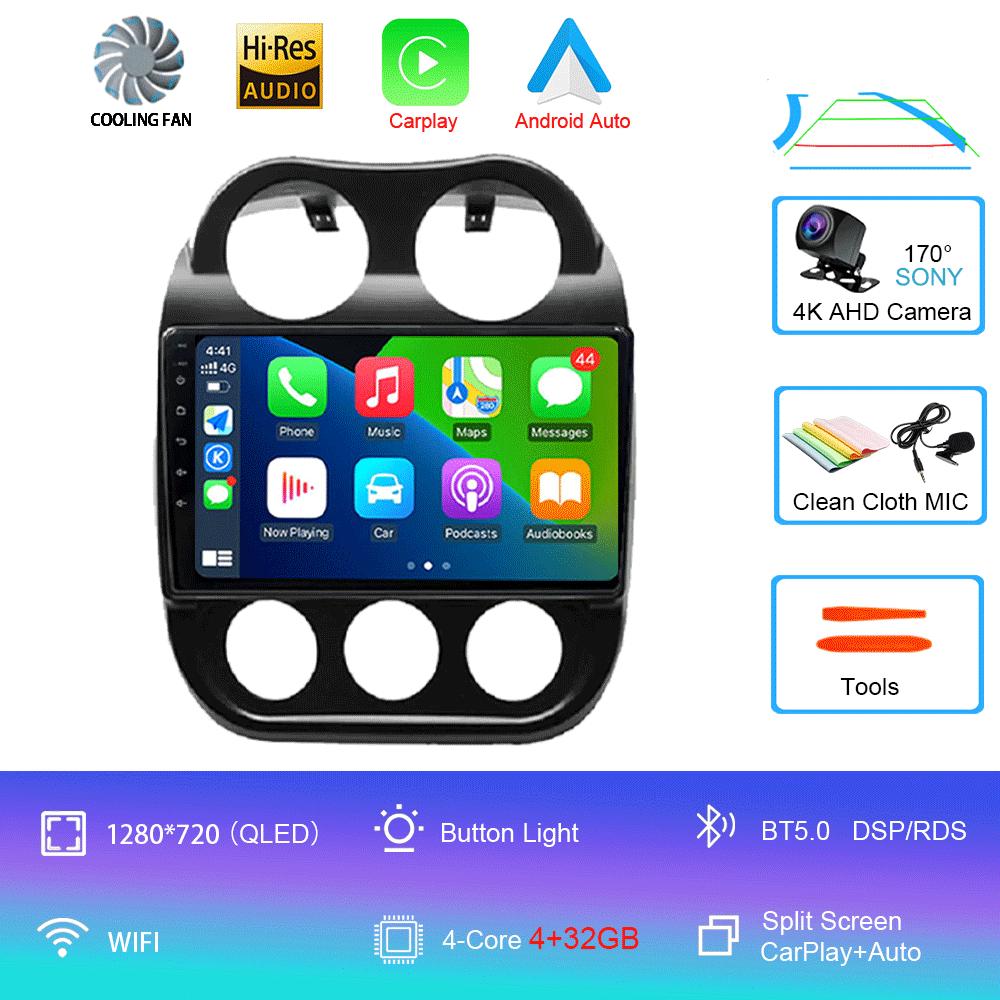 Android14 video Player Car Radio For Jeep Compass Patriot 2010 - 2016 Autoradio Stereo 2 Din GPS Navigation Carplay DSP OBD CD
Android14 video Player Car Radio For Jeep Compass Patriot 2010 - 2016 Autoradio Stereo 2 Din GPS Navigation Carplay DSP OBD CD