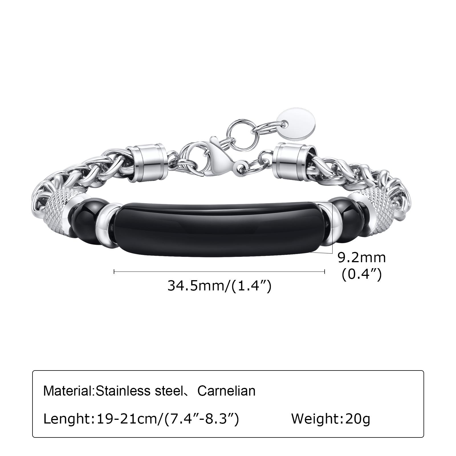 Trendy Natural Tiger Eye Stone Turquoise Bracelet for Men, Stainless Steel Adjustable Wristband, Punk Fashion Jewelry Gift
Trendy Natural Tiger Eye Stone Turquoise Bracelet for Men, Stainless Steel Adjustable Wristband, Punk Fashion Jewelry Gift