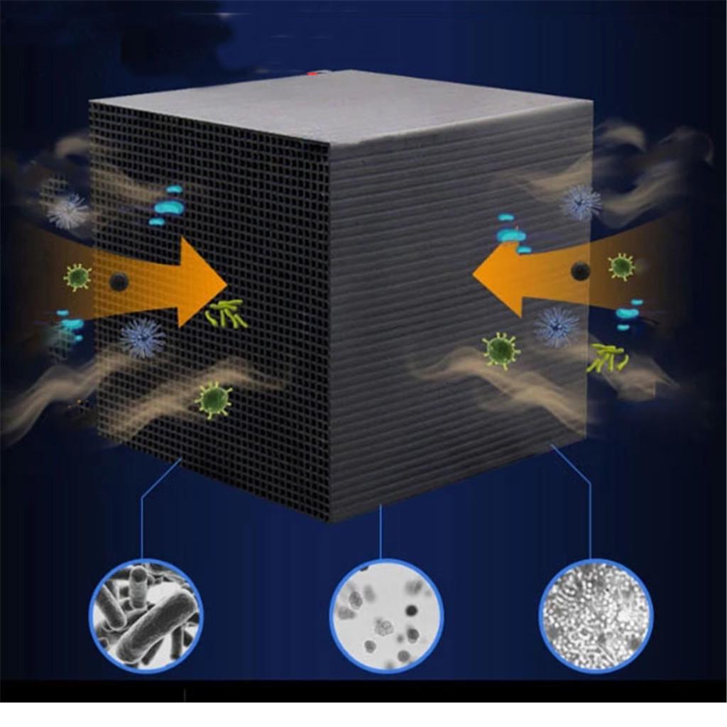 Aquarium Activated Carbon Purifier Cube 10x10cm: Honeycomb Deodorizer for Fish Tank Odor Control Small 10x10x5 cm
Aquarium Activated Carbon Purifier Cube 10x10cm: Honeycomb Deodorizer for Fish Tank Odor Control Small 10x10x5 cm