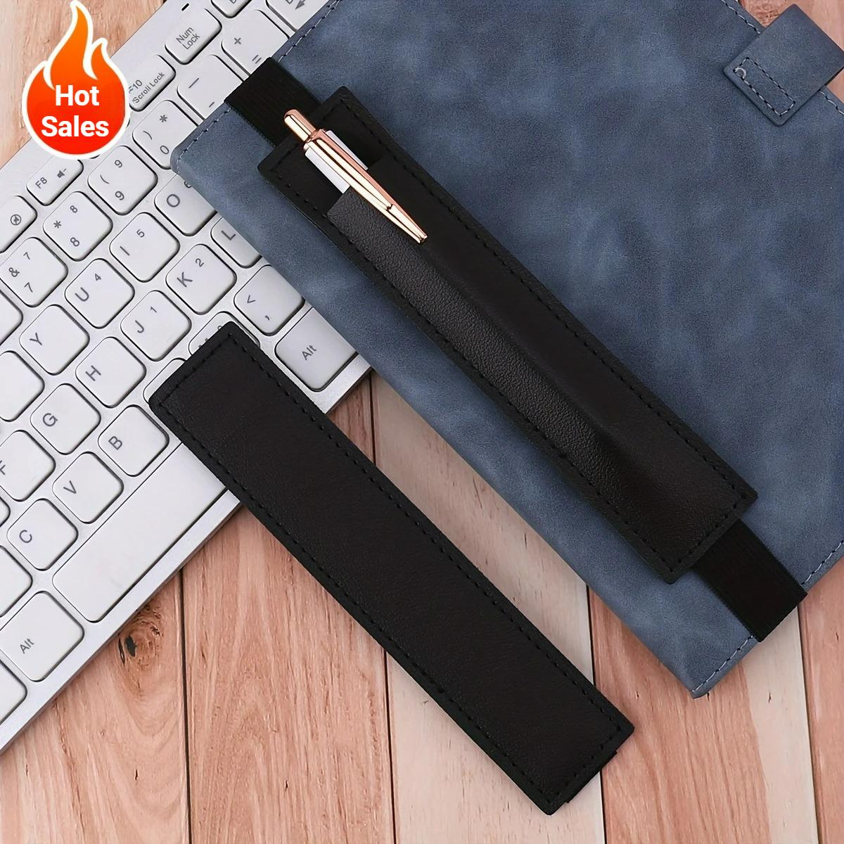 Adjustable Elastic Band Pen Holder, Pu Leather Pencil Holder, Pen Sleeve Pouch For Hardcover Journals Notebooks Planners Binders Set
Adjustable Elastic Band Pen Holder, Pu Leather Pencil Holder, Pen Sleeve Pouch For Hardcover Journals Notebooks Planners Binders Set