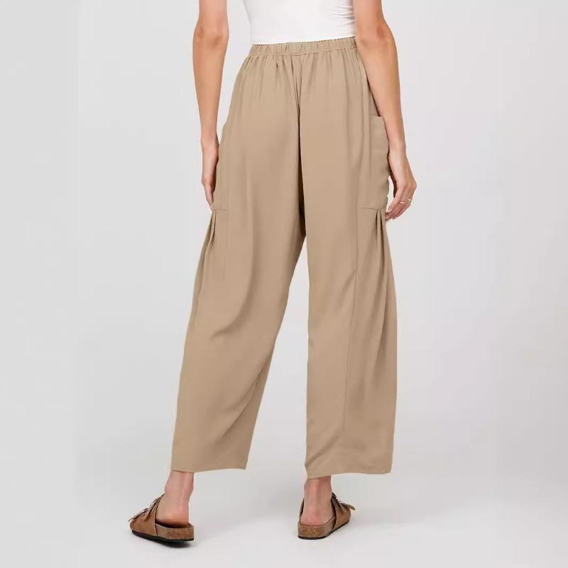 Women s 2026 Spring and Summer Casual Wide Leg Pants High Waist Drawstring Loose Pants with Pockets Now S хакі
Women s 2026 Spring and Summer Casual Wide Leg Pants High Waist Drawstring Loose Pants with Pockets Now S хакі