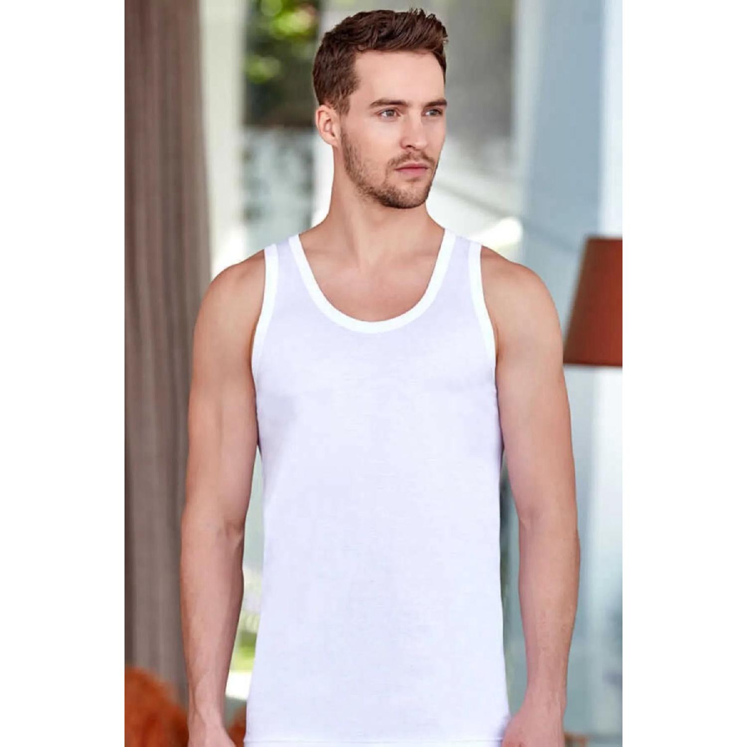 Men s White Classic Cotton Strappy Undershirt 1004 Pack Of 6 M белый
Men s White Classic Cotton Strappy Undershirt 1004 Pack Of 6 M белый