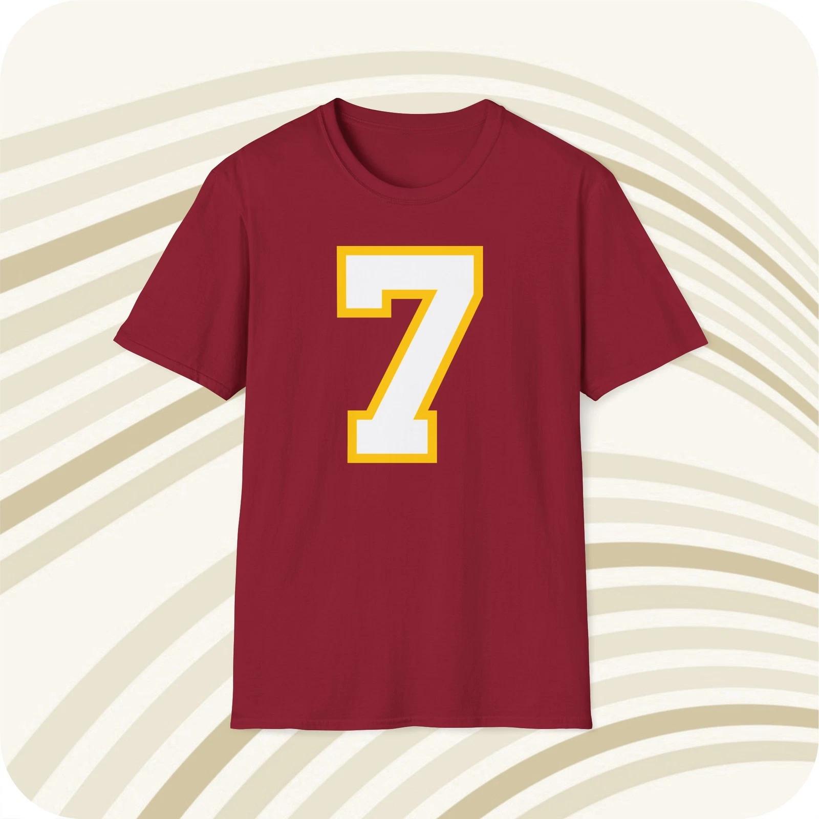 Joe Theismann Washington Commanders NFL #7 Jersey T shirt - Front & Back Print M
Joe Theismann Washington Commanders NFL #7 Jersey T shirt - Front & Back Print M