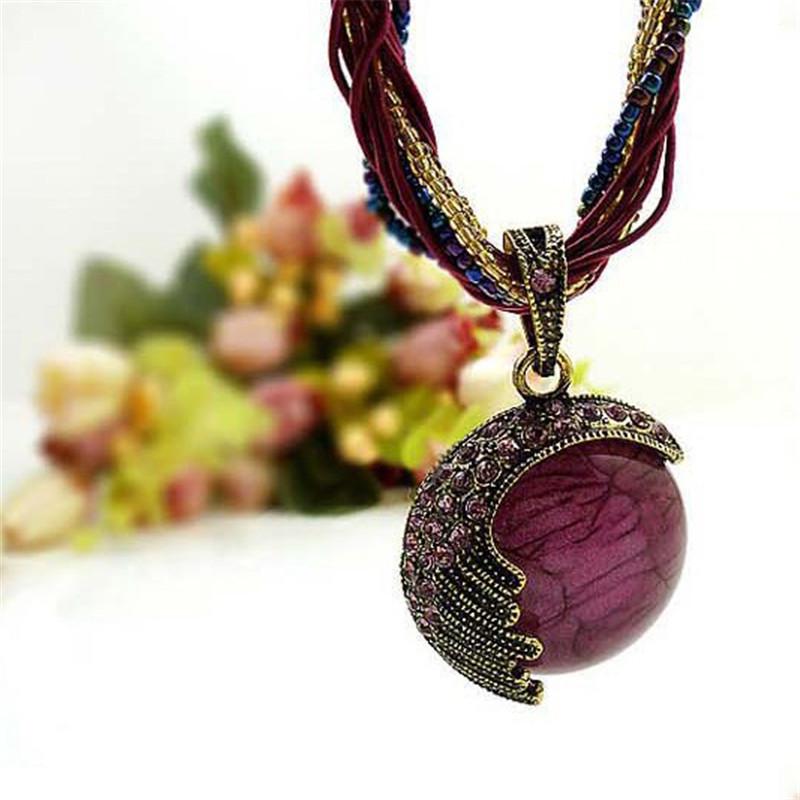 Женское богемное винтажное ожерелье-подвеска с бисером ручной работы, с павлином и драгоценными камнями, ювелирное изделие, хрустальный чокер, этническая цепочка для свитера фиолетовый
Женское богемное винтажное ожерелье-подвеска с бисером ручной работы, с павлином и драгоценными камнями, ювелирное изделие, хрустальный чокер, этническая цепочка для свитера фиолетовый