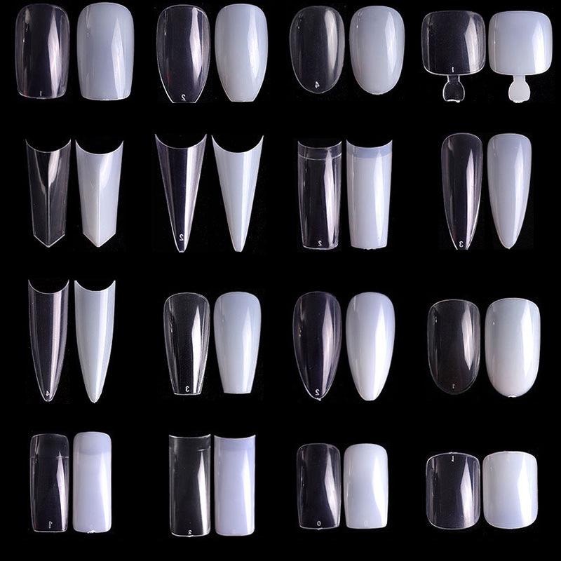 Nail Tips: Full & Half Cover, Transparent & White, Pointed French, for Shaping & Extension
Nail Tips: Full & Half Cover, Transparent & White, Pointed French, for Shaping & Extension