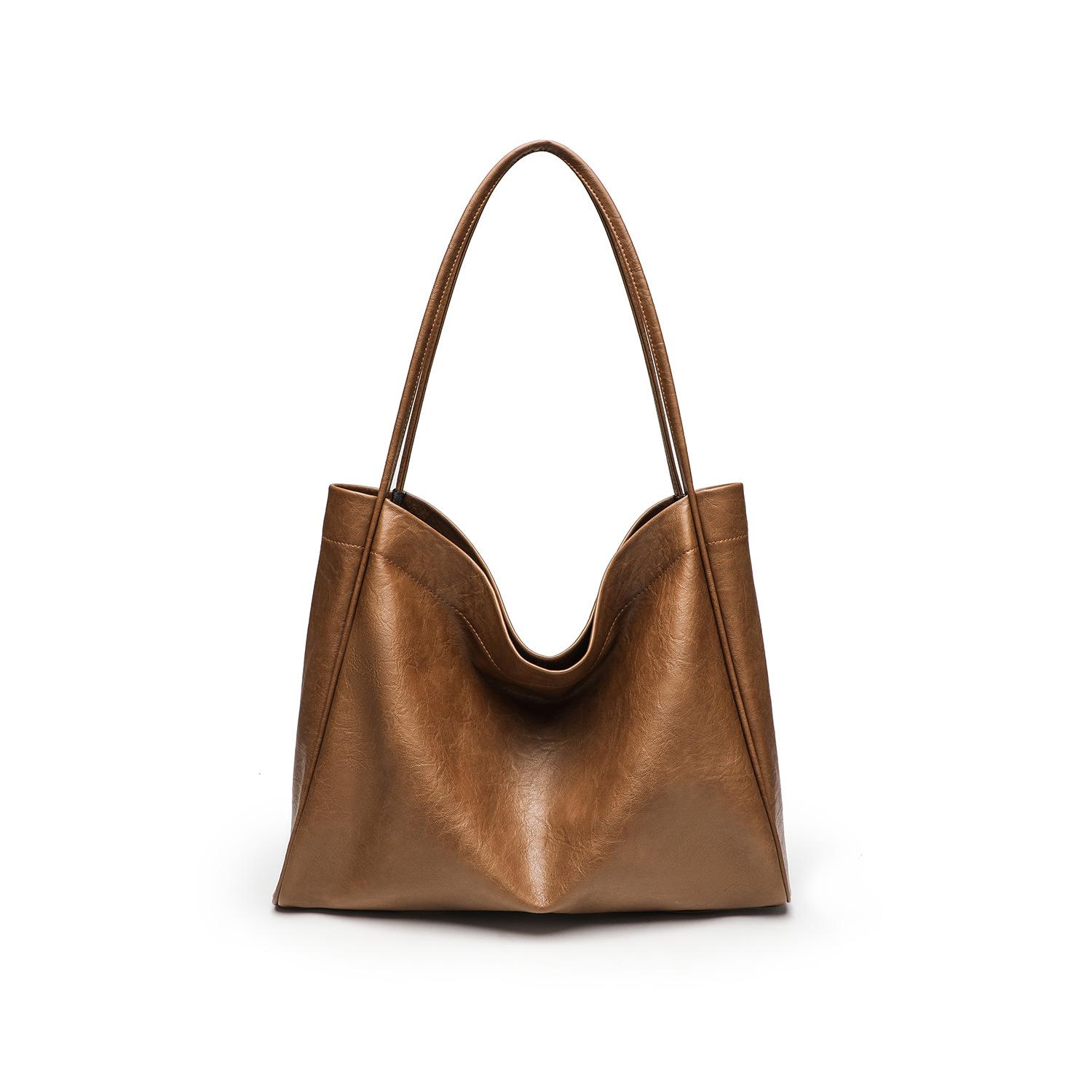 Maillard style PU mother and child bag shoulder tote bag commuter large capacity bag textured women s bag коричневий
Maillard style PU mother and child bag shoulder tote bag commuter large capacity bag textured women s bag коричневий