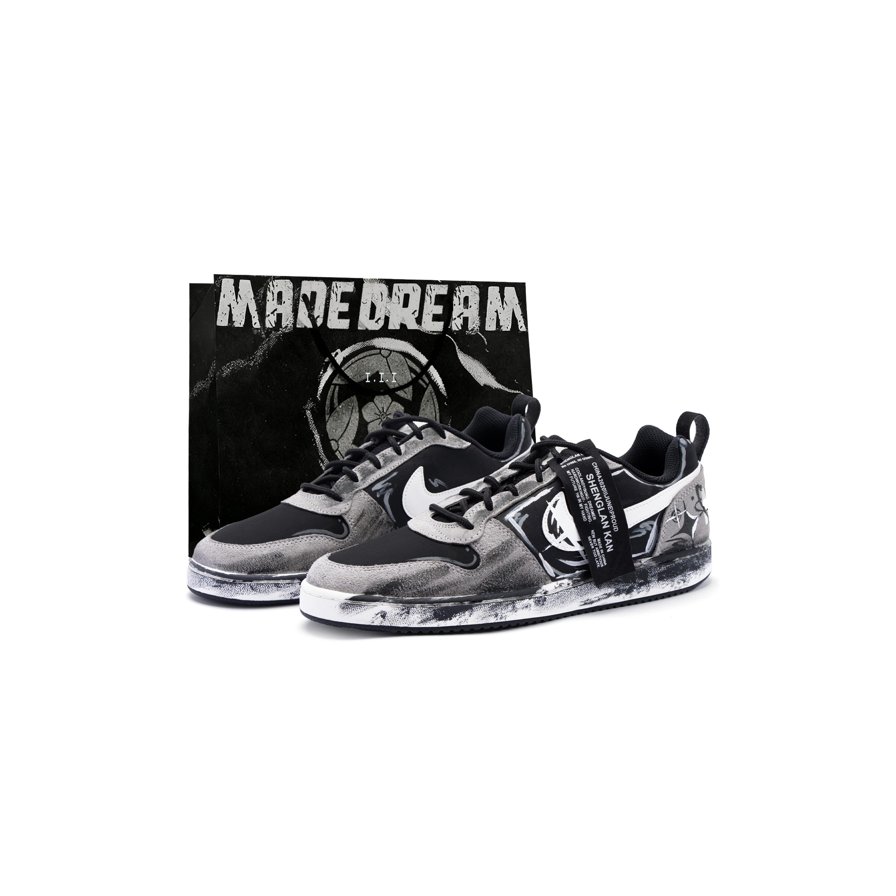 Nike Court Borough PRM Abrasion Resistant Low top Skateboard Shoes Men s Black Gray 844881-005(Team1326-BOX) 39
Nike Court Borough PRM Abrasion Resistant Low top Skateboard Shoes Men s Black Gray 844881-005(Team1326-BOX) 39