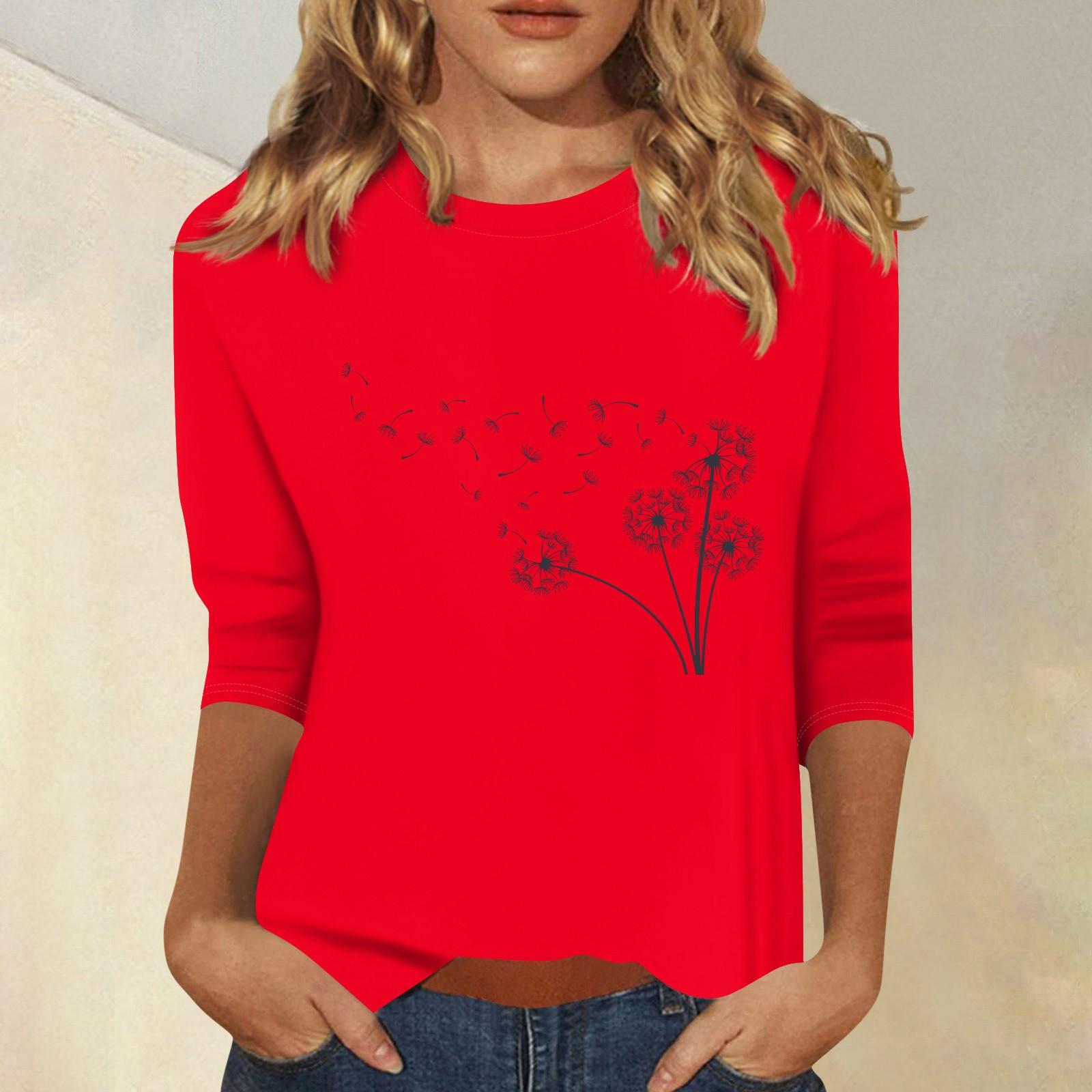 Жіночий модний повсякденний топ із сімома рукавами та круглим вирізом XL червоний
Жіночий модний повсякденний топ із сімома рукавами та круглим вирізом XL червоний