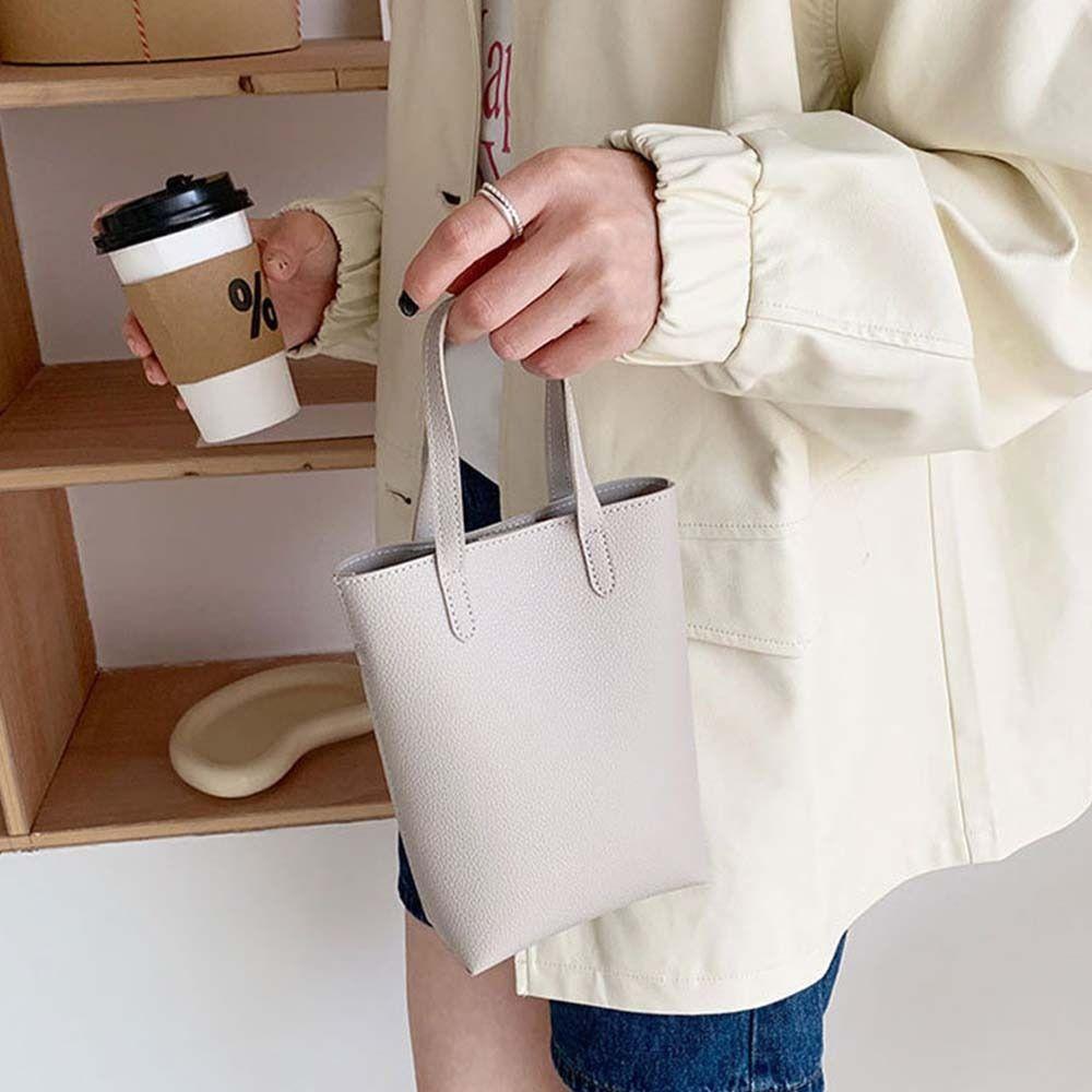 Fashion Design Solid Color Phone Bag Korean Style PU Bucket Bag Elegant Outdoor рожевий
Fashion Design Solid Color Phone Bag Korean Style PU Bucket Bag Elegant Outdoor рожевий