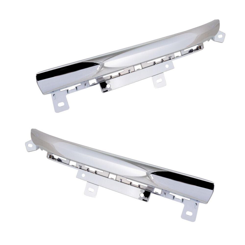 Car Grille Trim Set For 2019-22 Ram 1500 Chrome Driver and Passenger Side Lower
Car Grille Trim Set For 2019-22 Ram 1500 Chrome Driver and Passenger Side Lower