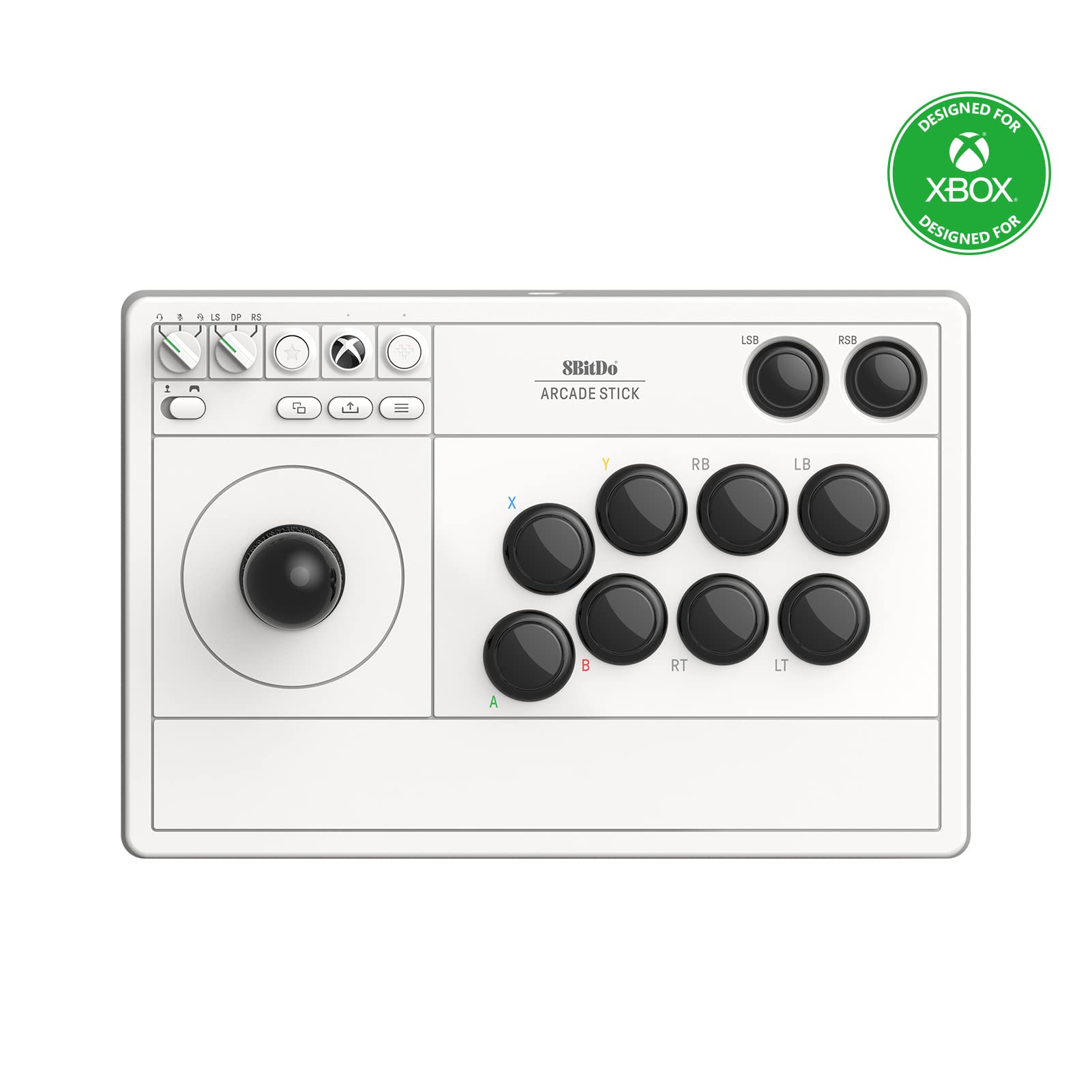 8Bitdo Arcade Stick для Xbox Series Xbox Windows 10 і Arcade Fight Stick з аудіороз’ємом mm Офіційна ліцензія XS, One, 3.5 - (Білий)
8Bitdo Arcade Stick для Xbox Series Xbox Windows 10 і Arcade Fight Stick з аудіороз’ємом mm Офіційна ліцензія XS, One, 3.5 - (Білий)