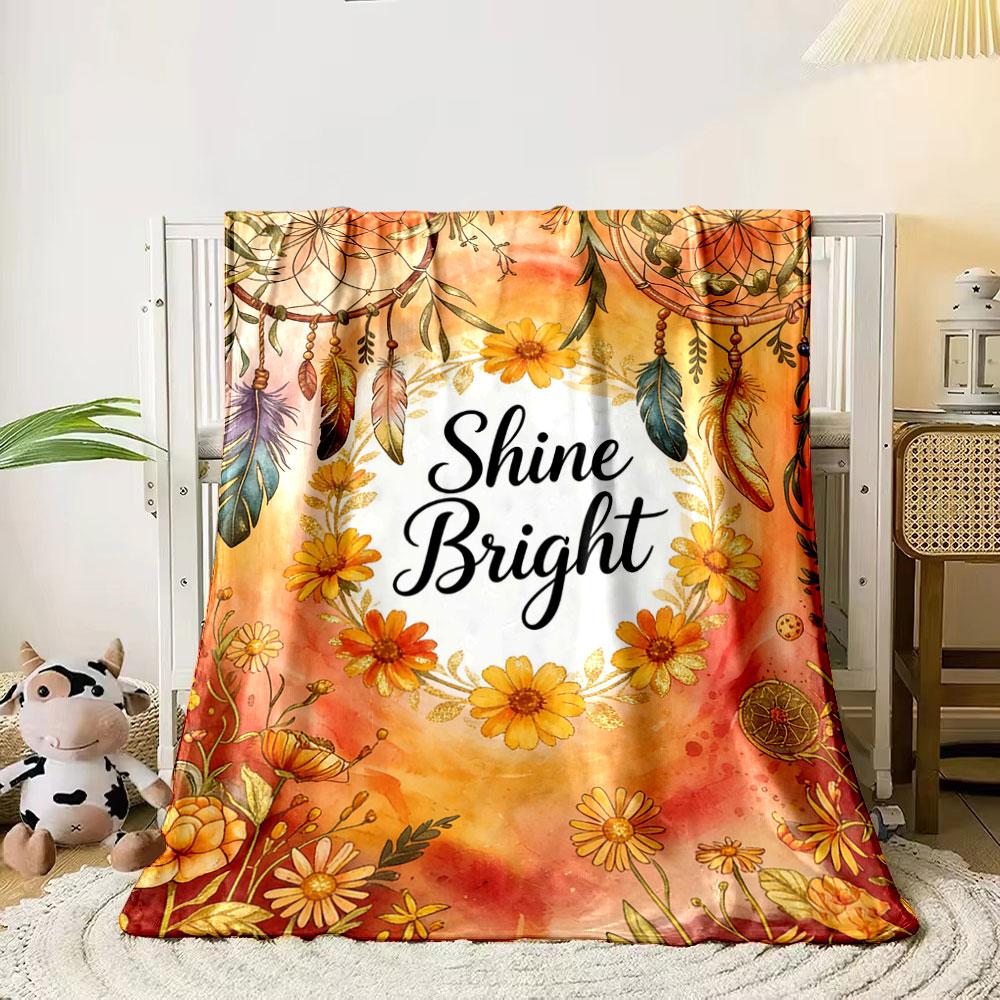 Dreamcatchers, yellow flowers, and vibrant orange watercolor hues. for all seasons blanket lunch break throw gift 80cm x 120cm
Dreamcatchers, yellow flowers, and vibrant orange watercolor hues. for all seasons blanket lunch break throw gift 80cm x 120cm