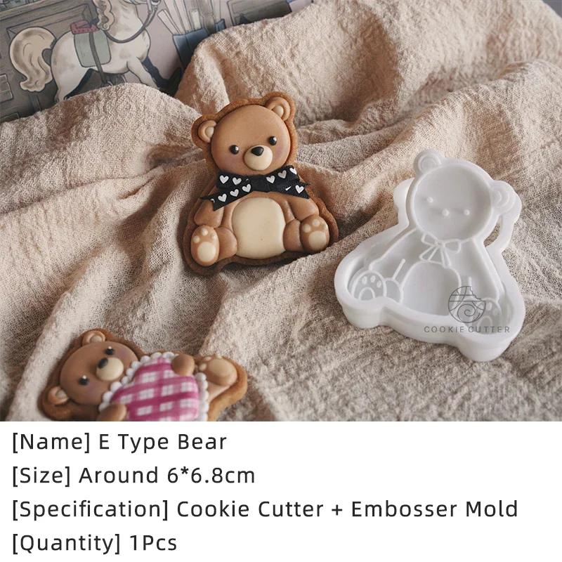 Mother s Day Frosting Cookie Mold Cartoon Bear Love Children s Cake Decorating Tools Food Grade Plastic Biscuit Stamp Cutter
Mother s Day Frosting Cookie Mold Cartoon Bear Love Children s Cake Decorating Tools Food Grade Plastic Biscuit Stamp Cutter