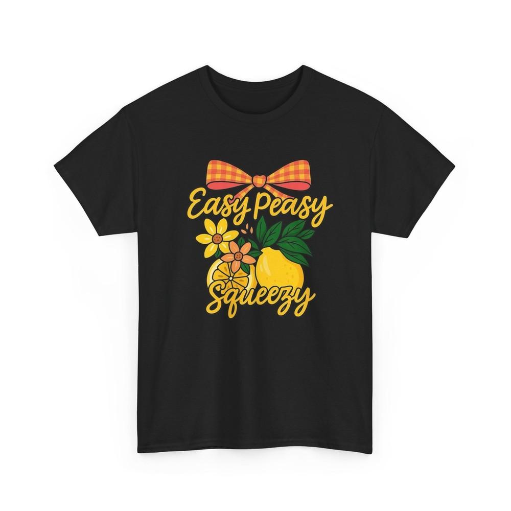 Easy Peasy Squeezy Funny Graphic T Shirt Unisex Heavy Cotton Tee Unisex T-Shirt XXL
Easy Peasy Squeezy Funny Graphic T Shirt Unisex Heavy Cotton Tee Unisex T-Shirt XXL