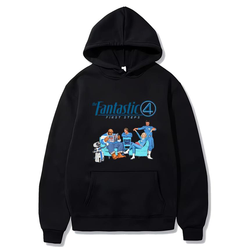 The Fantastic Four First Steps Movie Printed Hoodie Men Women harajuku Autumn oversized fashion Fleece Long sleeve tracksuit L
The Fantastic Four First Steps Movie Printed Hoodie Men Women harajuku Autumn oversized fashion Fleece Long sleeve tracksuit L