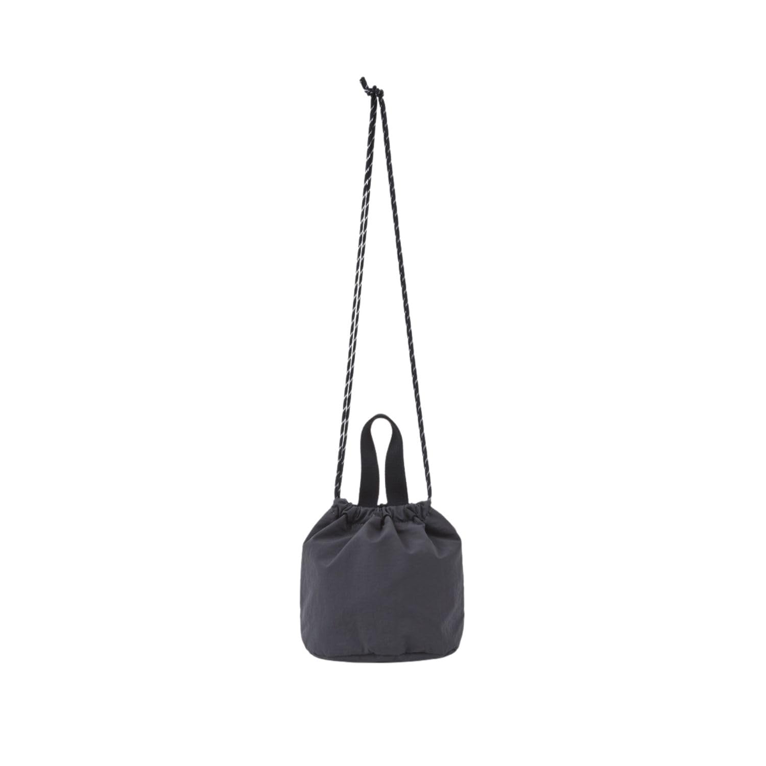 Zhicheng Hanbai Lightweight and round shoulder bag made of water-repellent fabric, dark gray, W20 x D16 x H22cm (handle height 11.5cm, maximum length
Zhicheng Hanbai Lightweight and round shoulder bag made of water-repellent fabric, dark gray, W20 x D16 x H22cm (handle height 11.5cm, maximum length