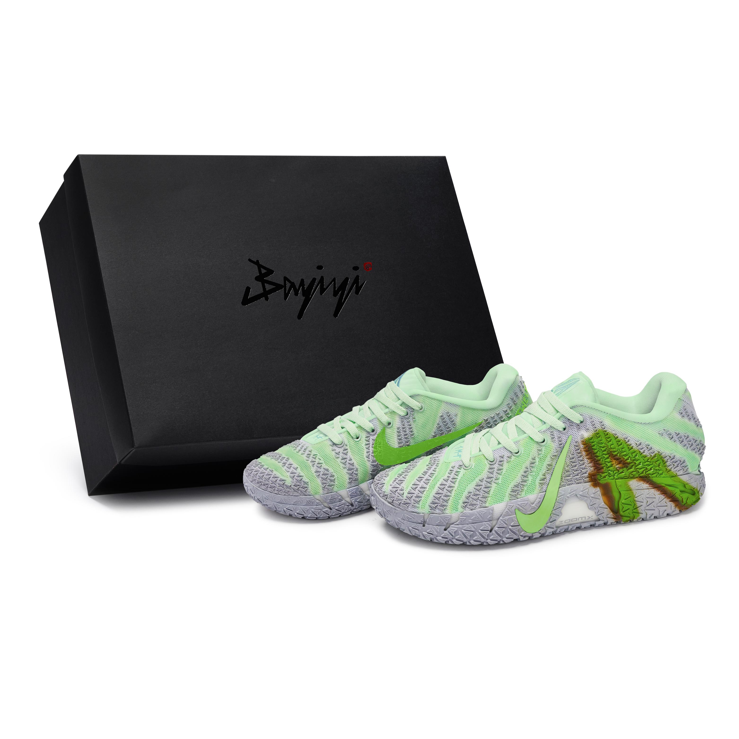 Nike Ja Morant 3 Basketball Shoes Unisex Low Top Gray/Green HF2794-100(Team80-SBOX) 36
Nike Ja Morant 3 Basketball Shoes Unisex Low Top Gray/Green HF2794-100(Team80-SBOX) 36