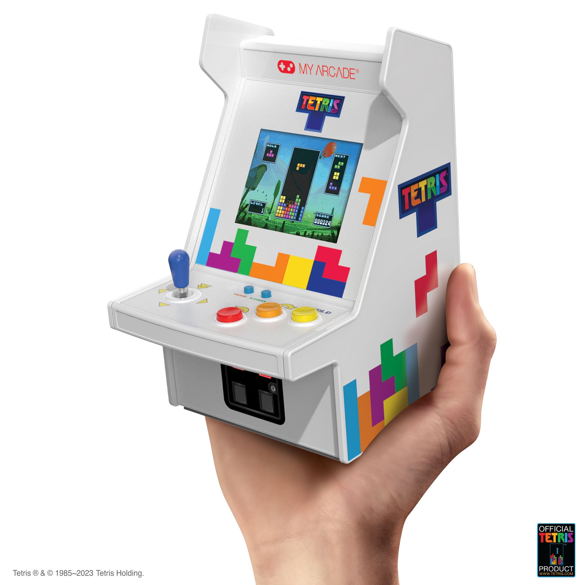 Портативная игровая система My Arcade Tetris Micro Player Pro с цветным экраном 2,75 дюйма
Портативная игровая система My Arcade Tetris Micro Player Pro с цветным экраном 2,75 дюйма