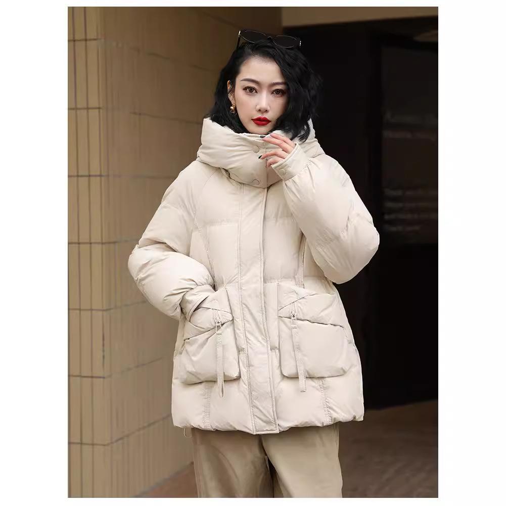 Women s Mid-Length Down Jacket Loose Winter Coat Female Jackets Casual Fashion Commuting Korean 2026 S бежевый
Women s Mid-Length Down Jacket Loose Winter Coat Female Jackets Casual Fashion Commuting Korean 2026 S бежевый