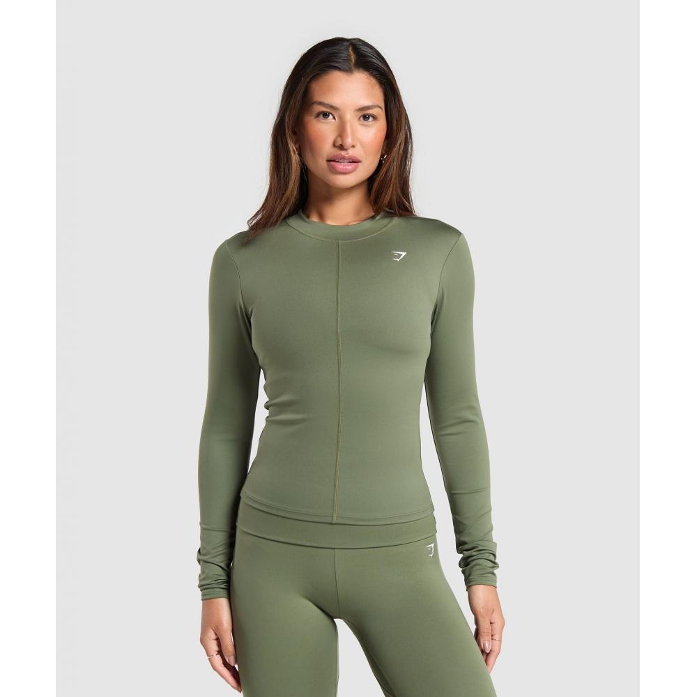 GYMSHARK Повседневный топ с высоким воротом и длинными рукавами Core Olive B9A6B ECBG XXS
GYMSHARK Повседневный топ с высоким воротом и длинными рукавами Core Olive B9A6B ECBG XXS