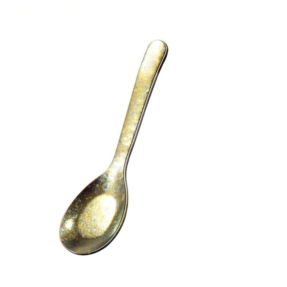 Rainbow Meal Rice Ladle Corrosion-resistant Dining Spoon Ice Cream Scoop Outdoor Camping Flat Bottom Gold
Rainbow Meal Rice Ladle Corrosion-resistant Dining Spoon Ice Cream Scoop Outdoor Camping Flat Bottom Gold